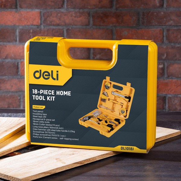 Универсальный набор инструментов Deli EDL1018J
