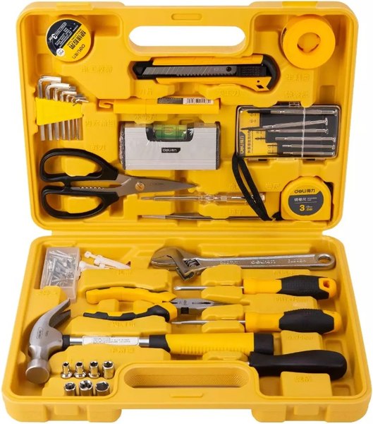 Универсальный набор инструментов Deli EDL1038J - фото