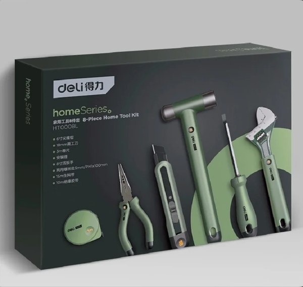 Универсальный набор инструментов Deli Soft Touch / EHT0008L