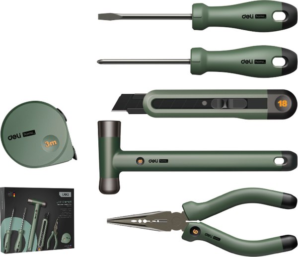 Универсальный набор инструментов Deli Soft Touch / EHT0006