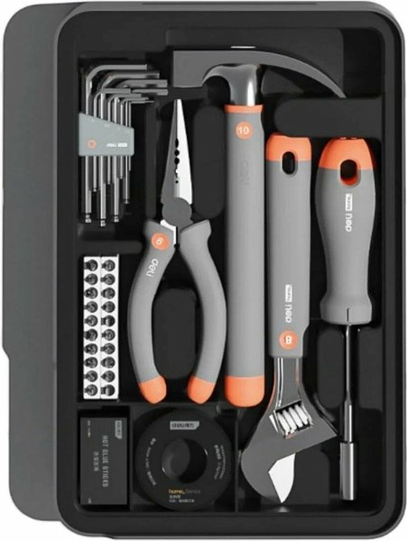 Универсальный набор инструментов Deli Soft Touch / H1001-ADE - фото