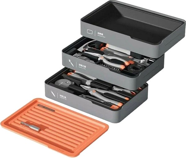 Универсальный набор инструментов Deli Soft Touch / H1001-ADE