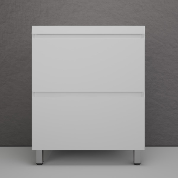 Тумба с умывальником Symbolite Манхэттен 70 Plus 2 ящика + Asti 70x45