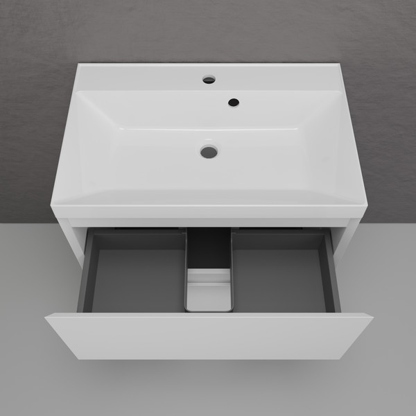 Тумба с умывальником Symbolite Манхэттен 70 Plus 2 ящика + Asti 70x45