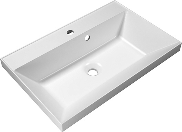 Тумба с умывальником Symbolite Манхэттен 70 Plus 2 ящика + Asti 70x45