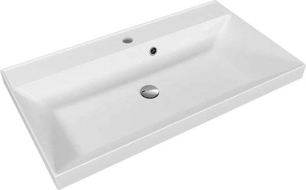 Тумба с умывальником Symbolite Манхэттен 80 Plus 2 ящика + Asti 80x45