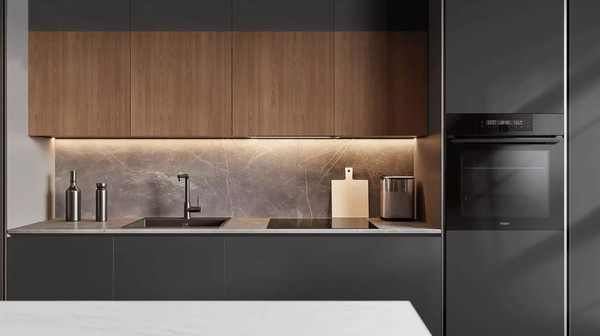 Электрический духовой шкаф Haier HOQ-F6QAN3GB 