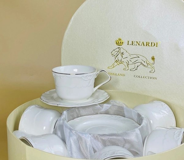 Набор для чая/кофе Lenardi Крокус Золото 109-236