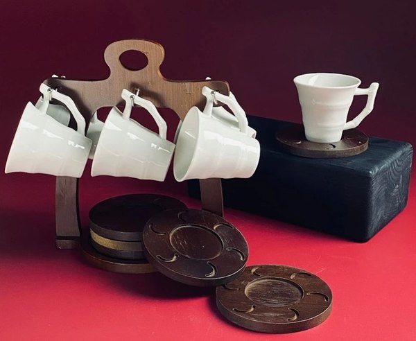 Набор для чая/кофе Lenardi Tropical 235-084