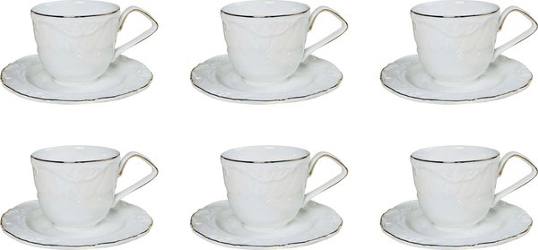 Набор для чая/кофе Lenardi Крокус Золото 109-235 - фото