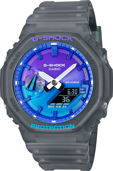 Часы наручные мужские Casio GA-2100FLS-8A2 - фото