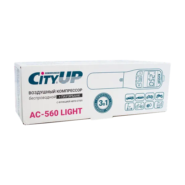 Автомобильный компрессор CityUp АС-560-Light