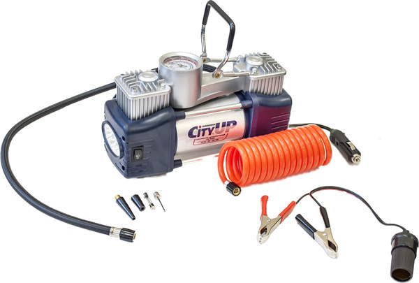 Автомобильный компрессор CityUp АС-630-Twin