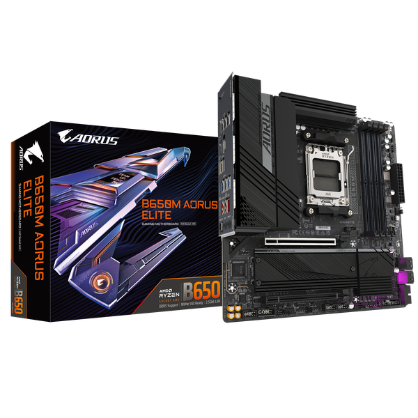 Материнская плата Gigabyte B650M Aorus Elite rev. 1.3