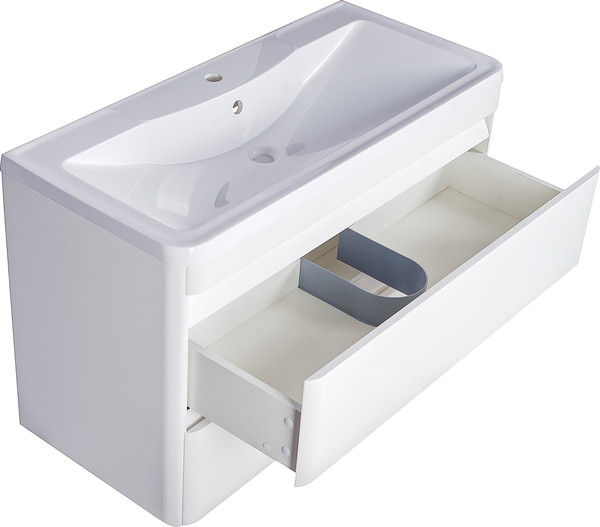 Тумба с умывальником Symbolite Атлантика 100 Люкс Plus + Атлантика 100