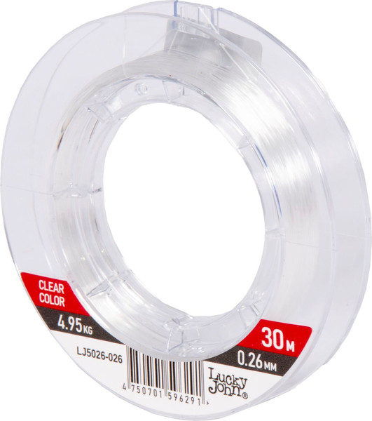 Леска флюорокарбоновая Lucky John Ice Soft Fluorocarbon / LJ5026-026