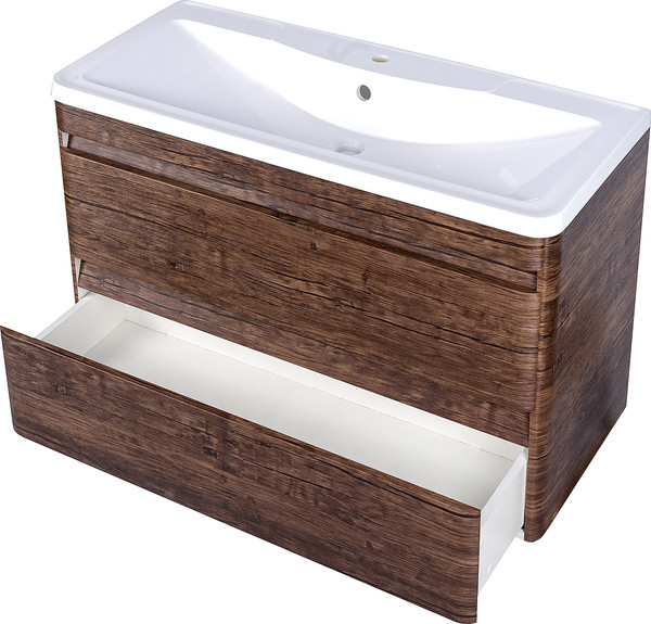 Тумба с умывальником Symbolite Атлантика 100 Люкс Plus + Атлантика 100