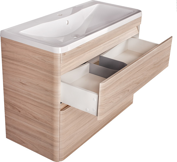 Тумба с умывальником Symbolite Атлантика 100 Люкс Plus + Атлантика 100