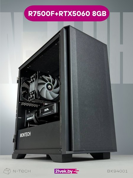 Игровой системный блок N-Tech Intro BK94001 - фото