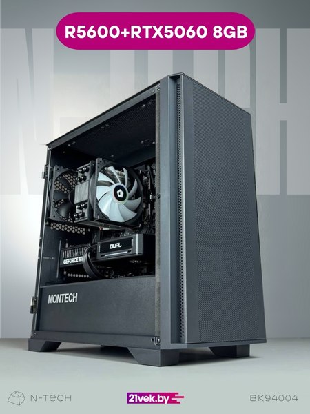 Игровой системный блок N-Tech Intro BK94004 - фото