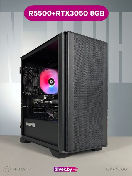 Игровой системный блок N-Tech Intro BK94006 - фото