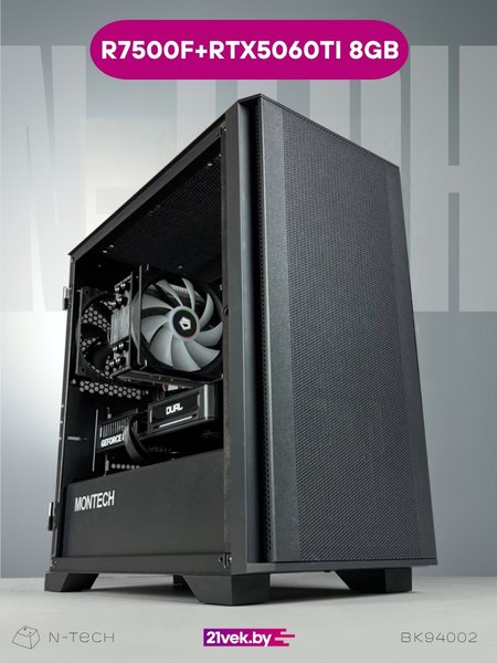 Игровой системный блок N-Tech Intro BK94002 - фото