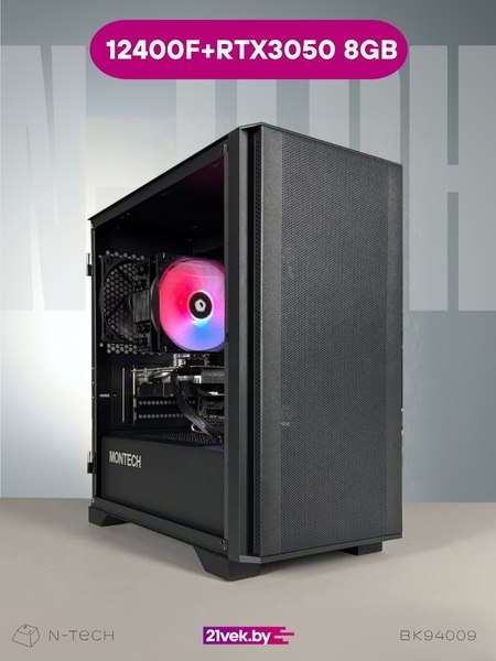 Игровой системный блок N-Tech Intro BK94009 - фото