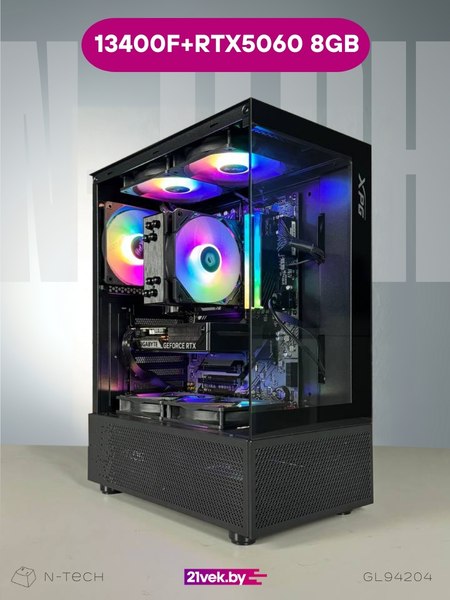 Игровой системный блок N-Tech Vision GL94204 - фото