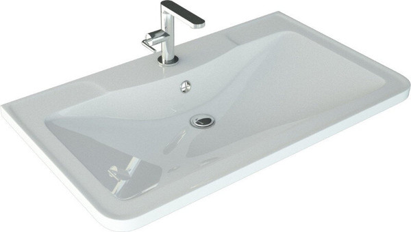 Тумба с умывальником Symbolite Атлантика 80 Люкс Plus + Атлантика 80