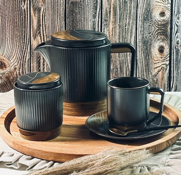 Чайный набор Lenardi Wood 133-393
