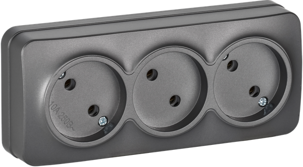 Розетка IEK Glory ERH30-K46M-10 - фото