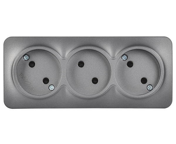 Розетка IEK Glory ERH30-K46M-10