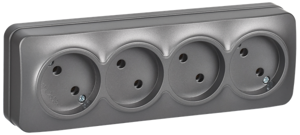 Розетка IEK Glory ERH40-K46M-10 - фото