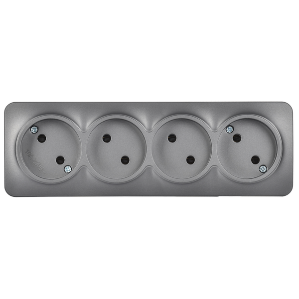 Розетка IEK Glory ERH40-K46M-10