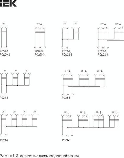 Розетка IEK Glory ERH40-K46M-10