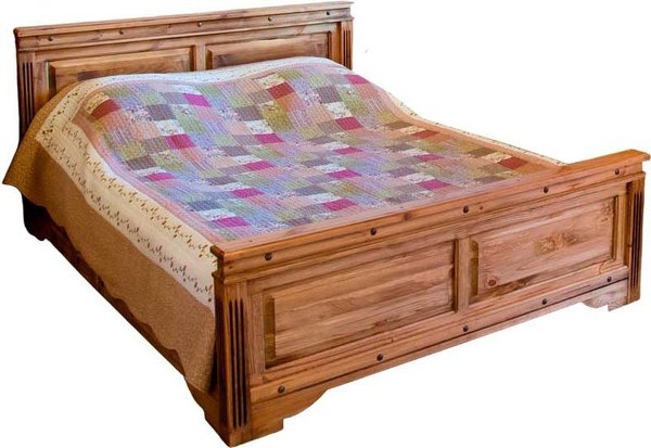 Двуспальная кровать ФанДОК Викинг 01 160x200 Ф-181.03 - фото