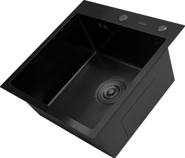 Мойка кухонная Astir Decor PVD Black 55х50B