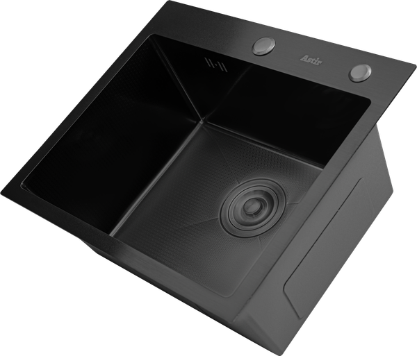 Мойка кухонная Astir Decor PVD Black 45x50B