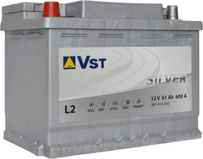 Автомобильный аккумулятор VST Silver L+ 600A 6СТ-61 - фото