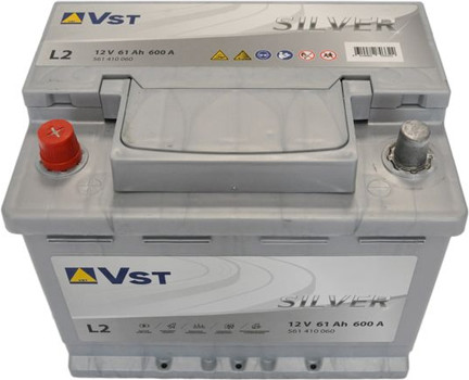 Автомобильный аккумулятор VST Silver L+ 600A 6СТ-61