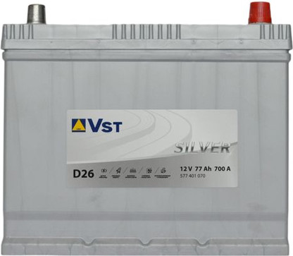 Автомобильный аккумулятор VST Silver 700A L+ 6СТ-77