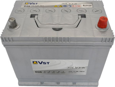 Автомобильный аккумулятор VST Silver 700A L+ 6СТ-77