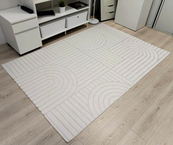 Ковер Radjab Carpet Сканди Сизаль Прямоугольник 10946A / 12201RK