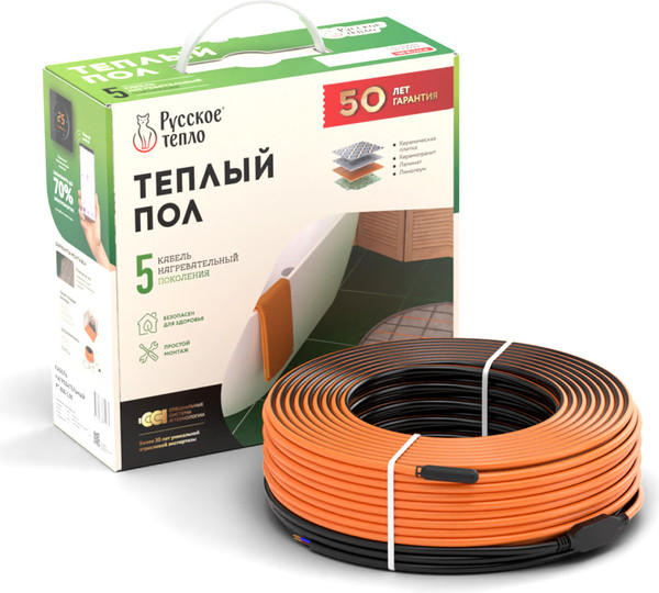 Теплый пол электрический Русское тепло РТ-790-39.0 / 2285245 - фото