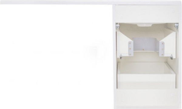 Тумба с умывальником Symbolite Даллас 100 Люкс Plus + Estetus Даллас 100x48