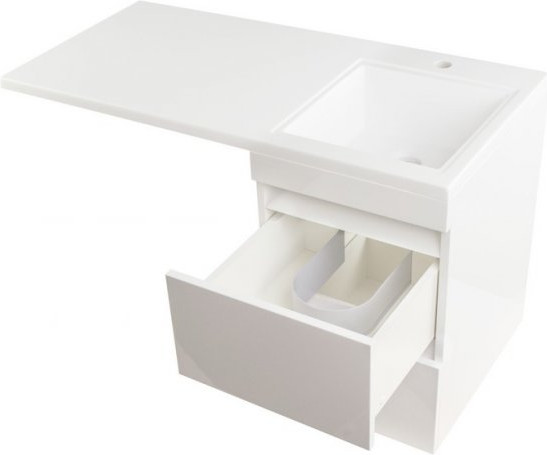 Тумба с умывальником Symbolite Даллас 100 Люкс Plus + Даллас 100x48