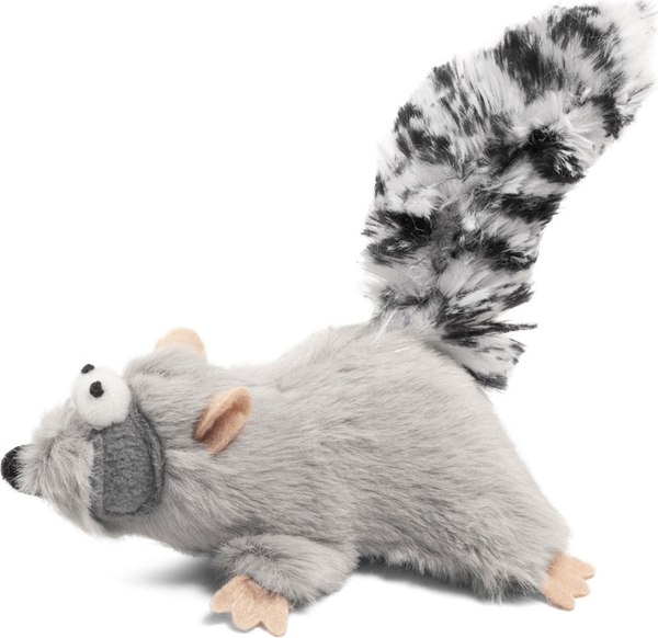 Игрушка для кошек Gigwi Catch&Scratch Енот с кошачьей мятой / 75384 - фото