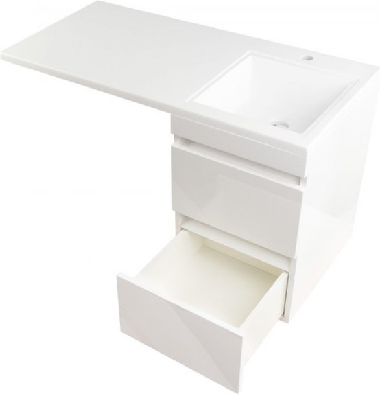 Тумба с умывальником Symbolite Даллас 100 Люкс Plus + Даллас 100x48