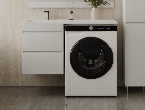 Тумба с умывальником Symbolite Даллас 110 Люкс Plus + Estetus Даллас 110x48 - фото