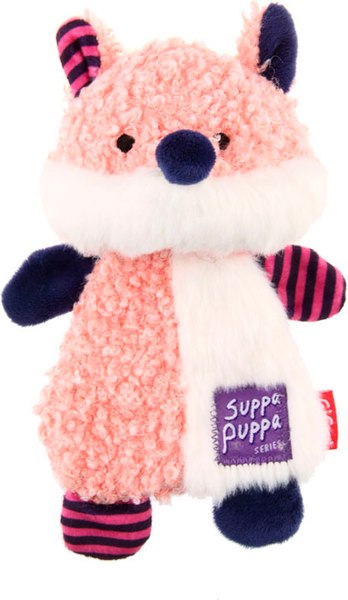 Игрушка для собак Gigwi Suppa Puppa Лиса с пищалкой / 85006 - фото